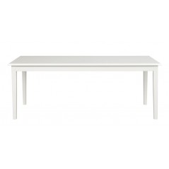 RO Koste Extending Dining Table Rectangular Large White